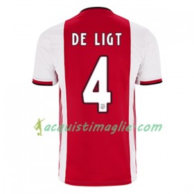 Divisa di Calcio Ajax Amsterdam Matthijs de Ligt 4 Prima 2019/2020
